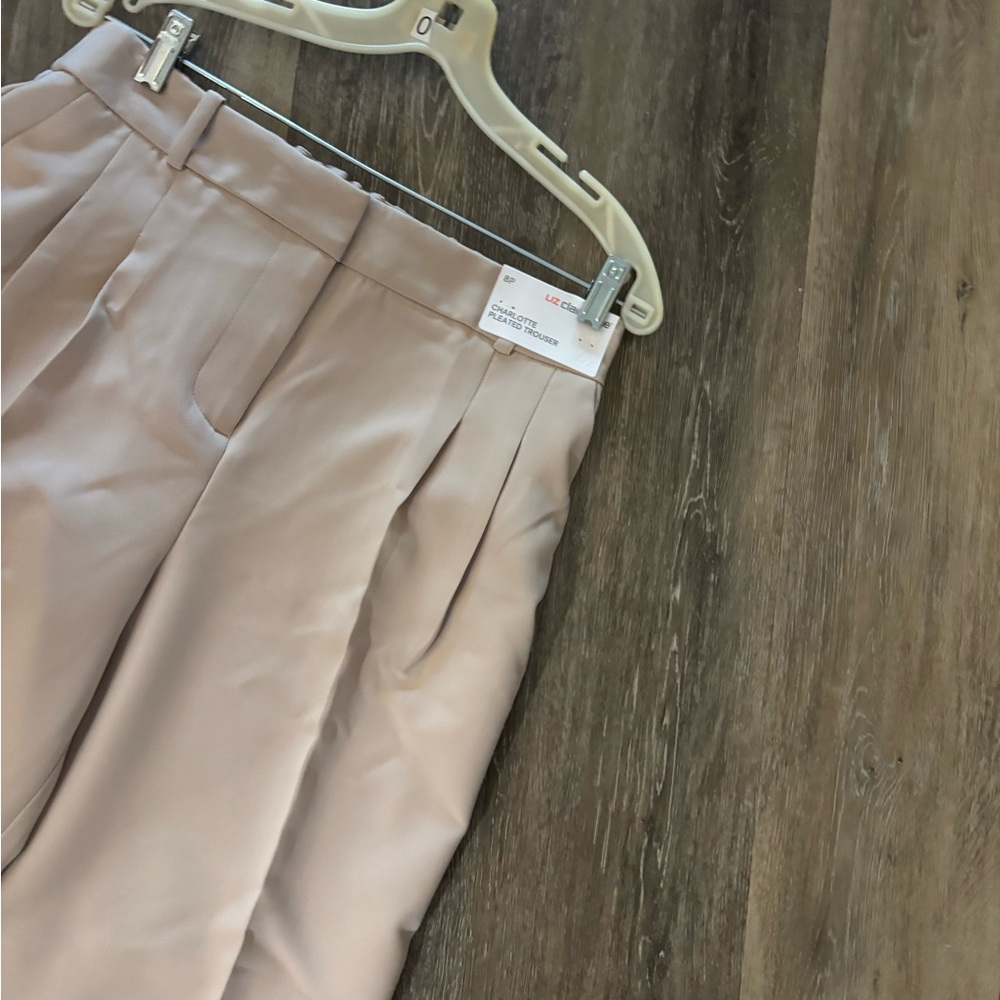 Women’s Liz Claiborne Charlotte Trouser pants - Beige Sz 8P NWT - Picture 7 of 8
